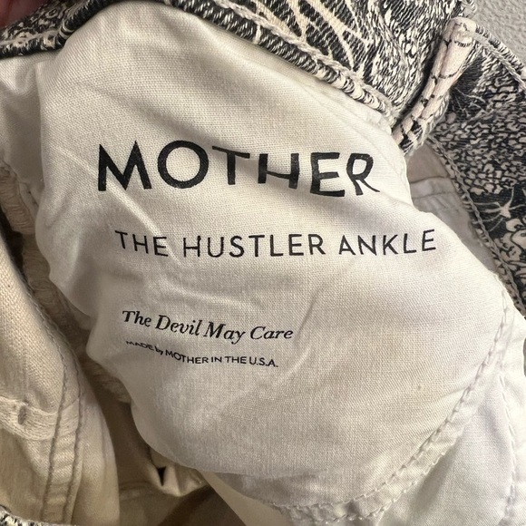 MOTHER The Hustler High Rise Ankle Flare in French Fairy Tale - Picture 7 of 8